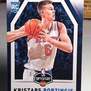 Kristaps Porzingis rookie card